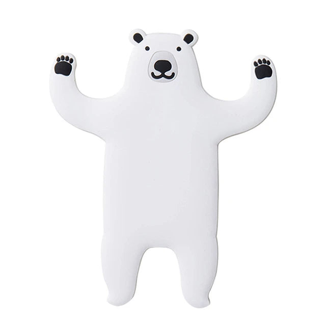 Animal Adhesive Wall Hooks — Removable Home Decor