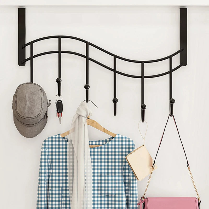 Heart-Shaped Wall Hook — Punch-Free Clothes & Bag Hanger