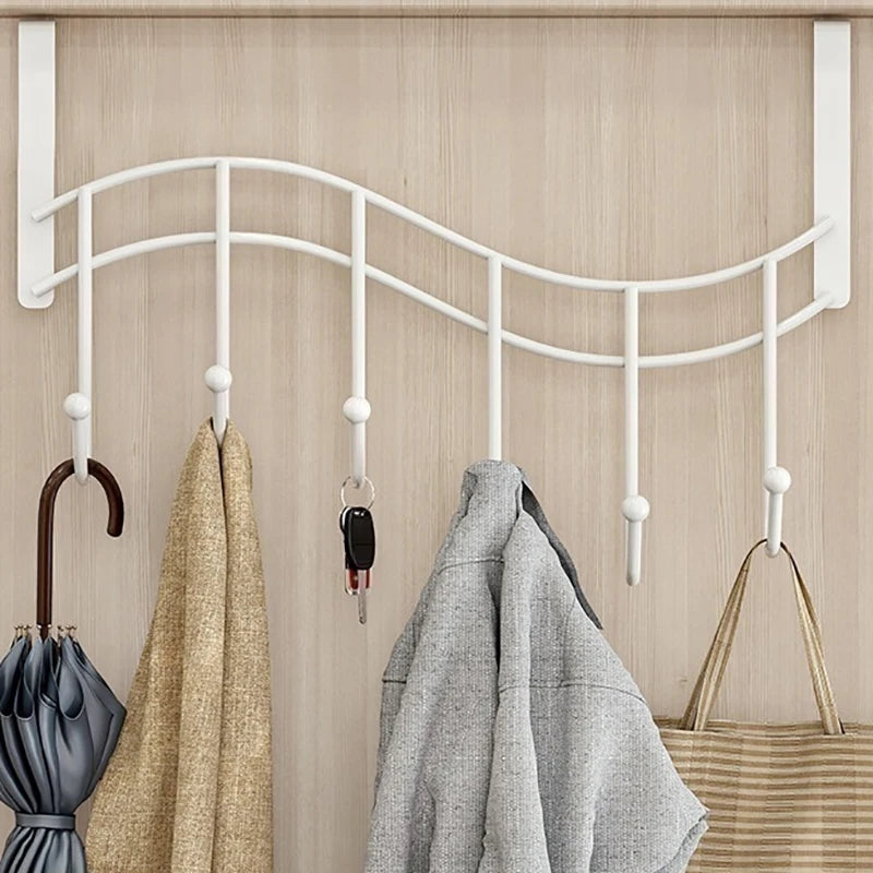 Heart-Shaped Wall Hook — Punch-Free Clothes & Bag Hanger