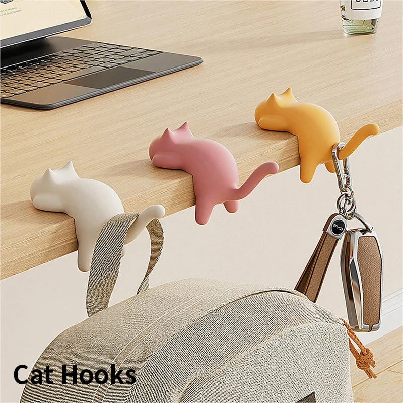 Desk Edge Hooks — Space-Saving Organizer for Home & Office