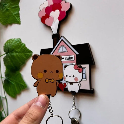 Acrylic Key Hanger — Cute Cartoon Shape