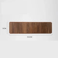 Walnut Wood Wall Rack — Foldable Coat & Key Organizer