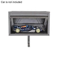Miniature Garage Key Holder — Wall-Mounted with Opening Door